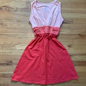 Pink Patagonia Lightweight Vneck Dress Size Small